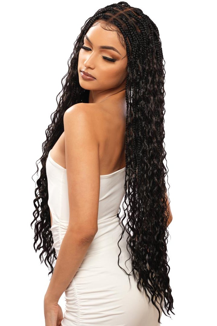 360 HD FULL LACE WIG BOX WATER 30 Inch GLUELESS Ready To Go