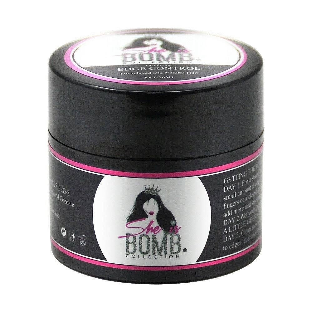 She is Bomb Fast Drying Edge Control ( 20ML  7oz )