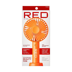 Rechargeable Beauty Fan Red by Kiss