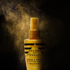 Egyptian Diamond Hair Face & Body Glitter Mist Shiny Spray Gold