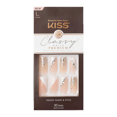 KISS Classy Premium Nails, Gorgeous, 30 Count