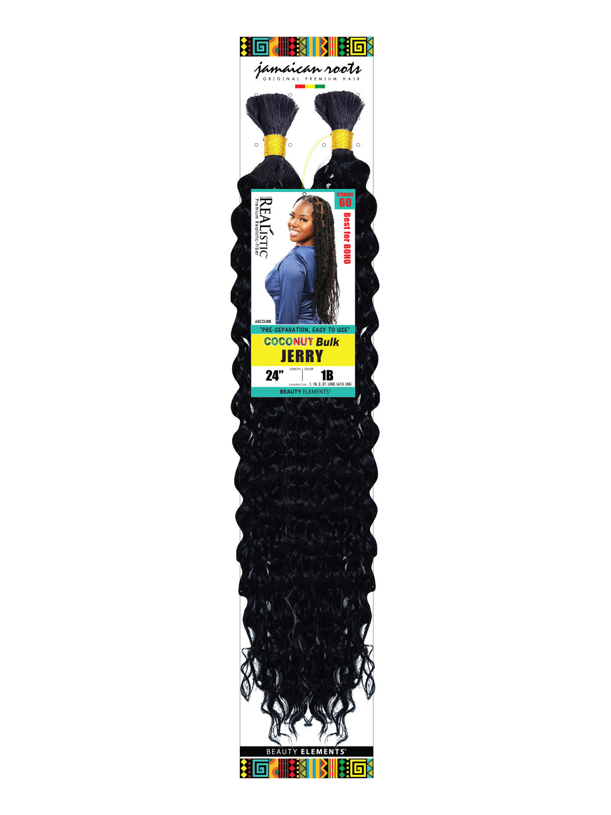 JERRY BULK HAIR BOHO 24"