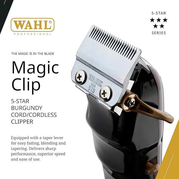 Wahl Professional 5 Star Series Cord/Cordless Magic Clip