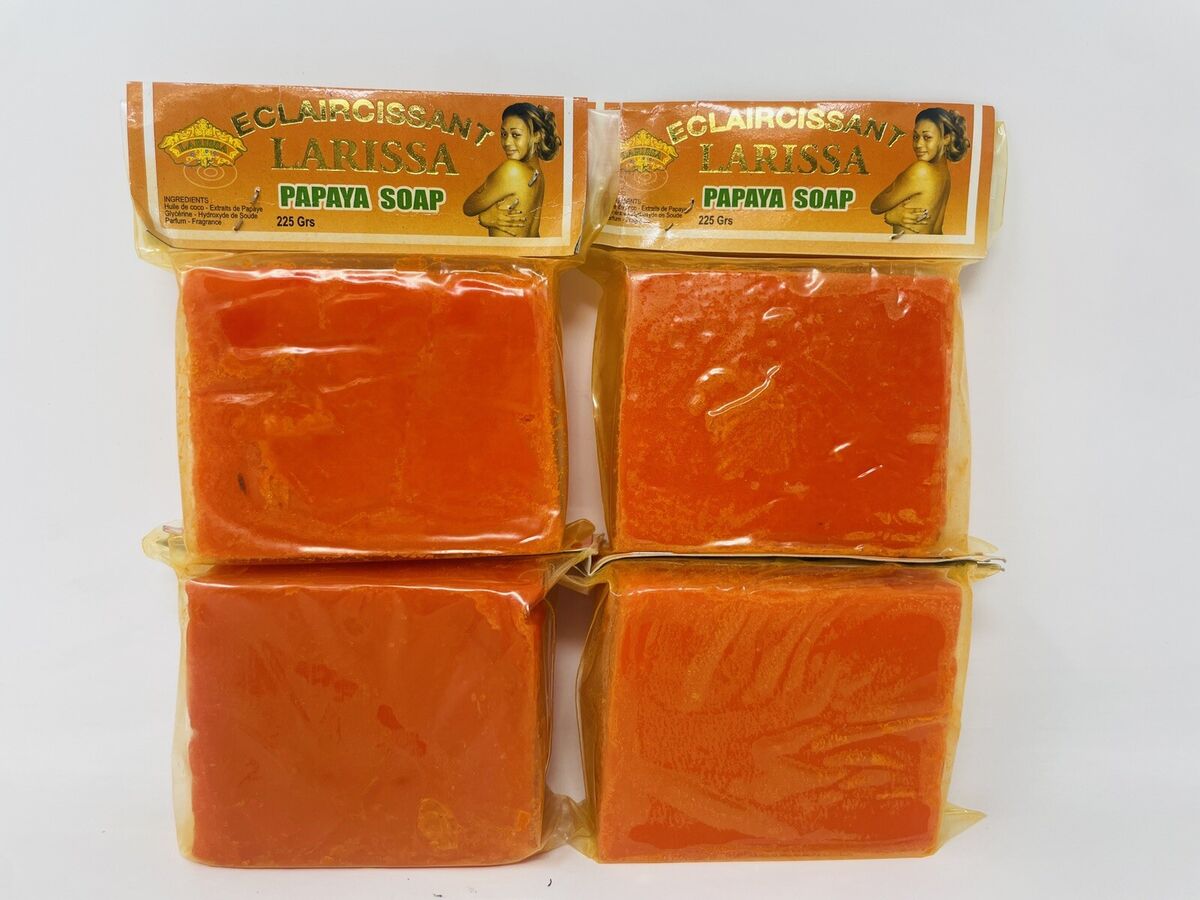 Larissa Papaya Soap 225g (Pack Of 4)