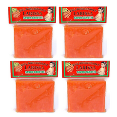 Larissa Carrot Soap 225g (Pack of 4 )