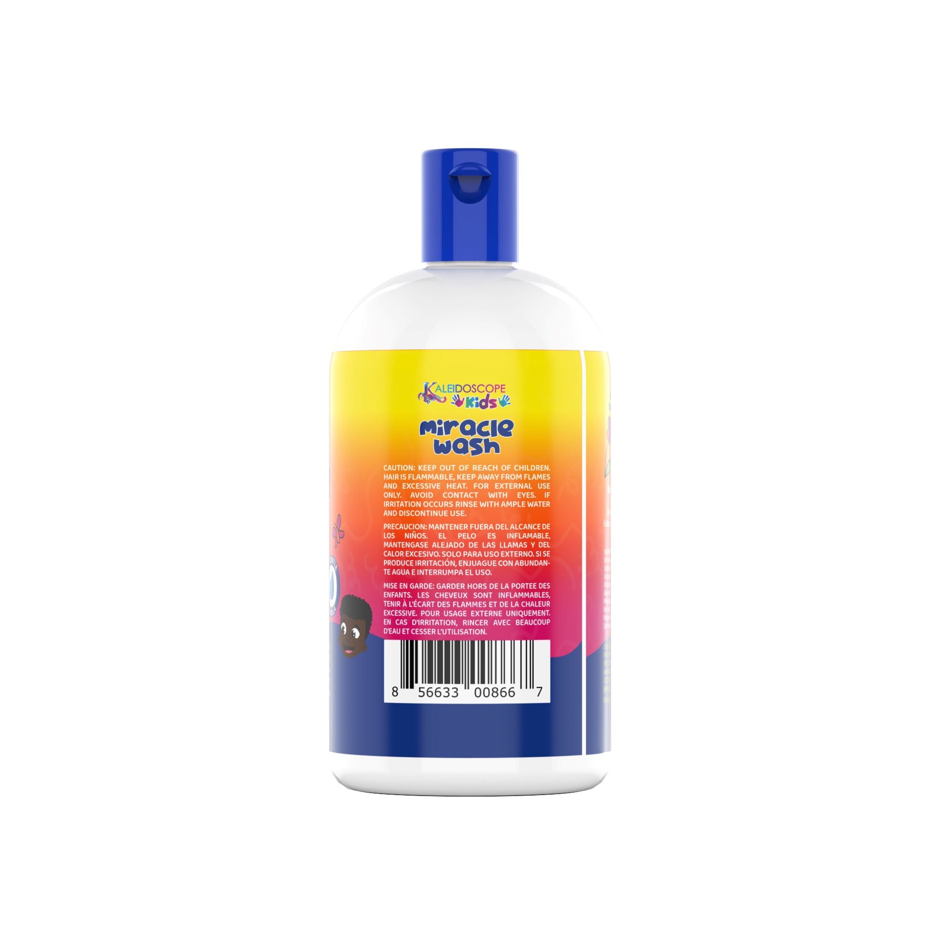 Kaleidoscope Kids Miracle Wash Detangling Shampoo 12oz