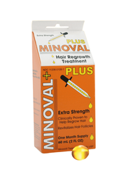 Minoval Plus Extra Strength 5% Clinically Hair Regrow Treatment 2 oz